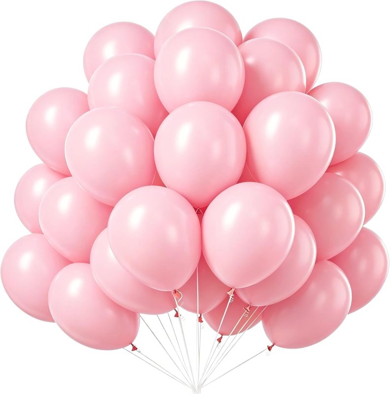 10x roze ballonnen