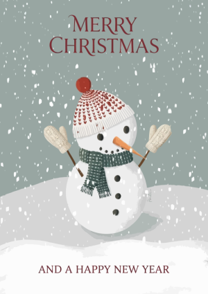 Merry Christmas and a happy new year sneeuwpop