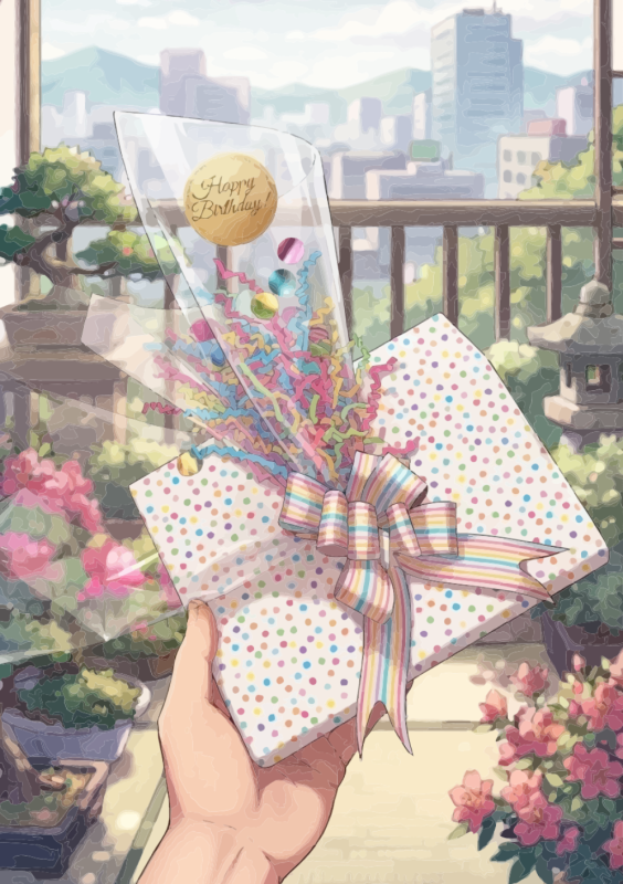 Cadeau happy birthday
