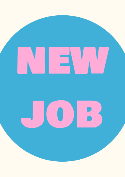 New job