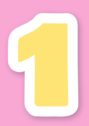 Verjaardag 1 jaar roze