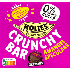Holie's Crunchy Bar Amandel Speculaas 6 x 20 g