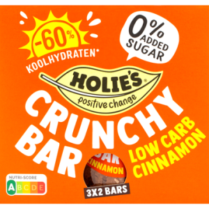 Holie's Crunchy Bar Low Carb Cinnamon 6 x 20 g