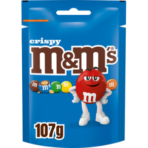 M&M's Crispy Chocolade Snoepjes 107 g