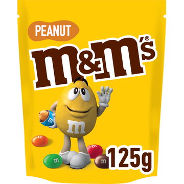 M&M’s Pinda Chocolade Snoepjes 125 g