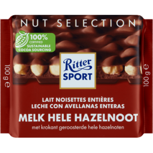Ritter Sport Melk Hele Hazelnoot 100 g