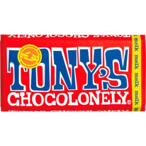 Tony's Chocolonely Melk Chocolade Reep 180 g