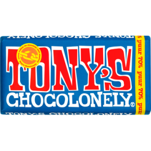Tony's Chocolonely Puur Chocolade Reep 70% 180 g