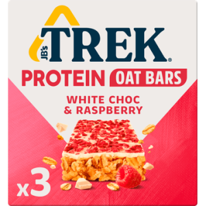 Trek Smooth White Chocolate Raspberry 3 x 50 g