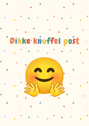 Dikke knuffel post