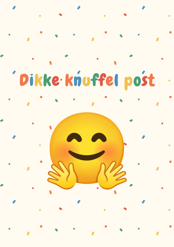 Dikke knuffel post