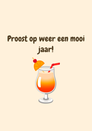 Proost op weer een mooi jaar