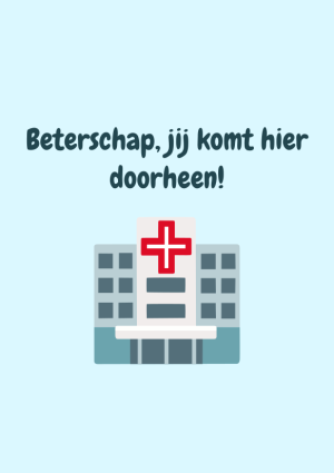 Beterschap, jij komt hier doorheen