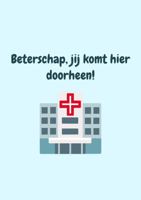 Beterschap, jij komt hier doorheen