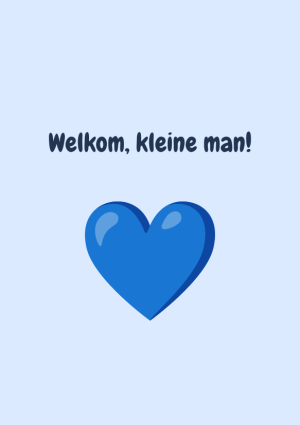 Welkom, kleine man