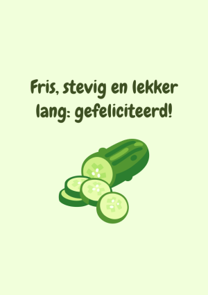 Fris, stevig en lekker lang: gefeliciteerd