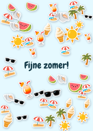 Fijne zomer!