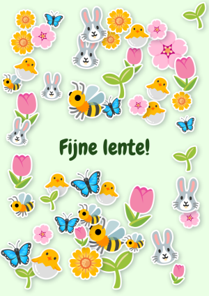 Fijne lente!