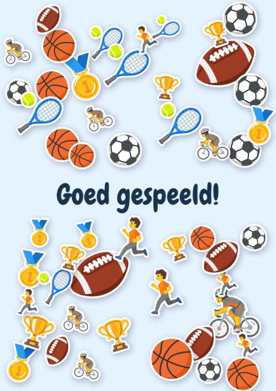 Goed gespeeld!