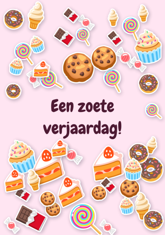 Een zoete verjaardag!