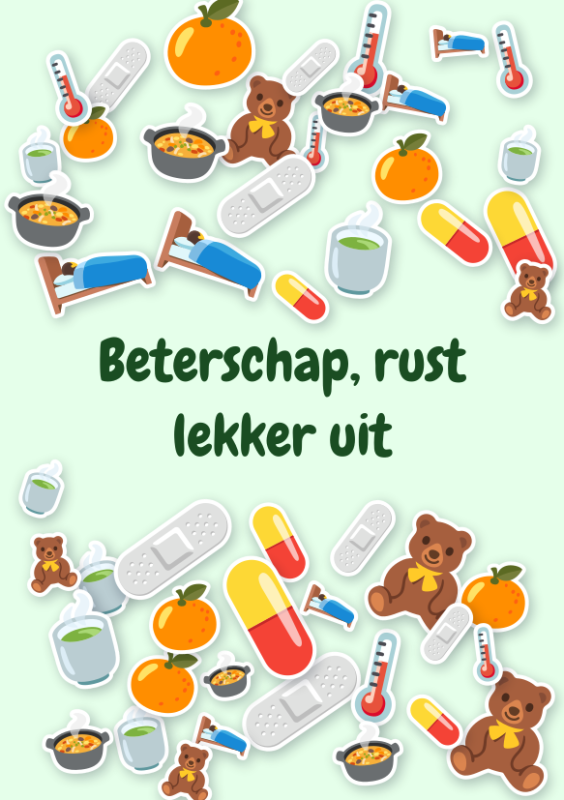 Beterschap, rust lekker uit